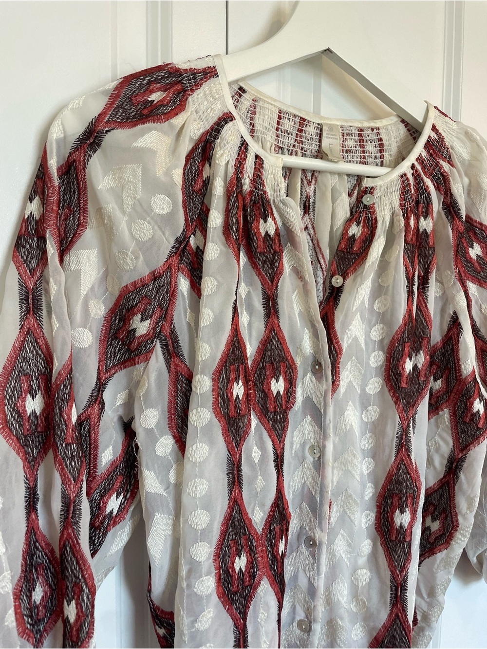 Line & Dot Anthropologie Boho Top - Picture 3 of 10